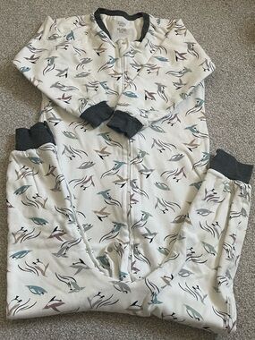 Nest Design - Organic Cotton Long Sleeve Sleep Suit 1.0 TOG
